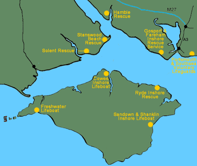 Solent Sea-Rescue Organisation Coverage